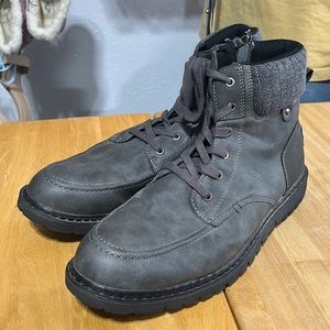 BKE charcoal gray boots